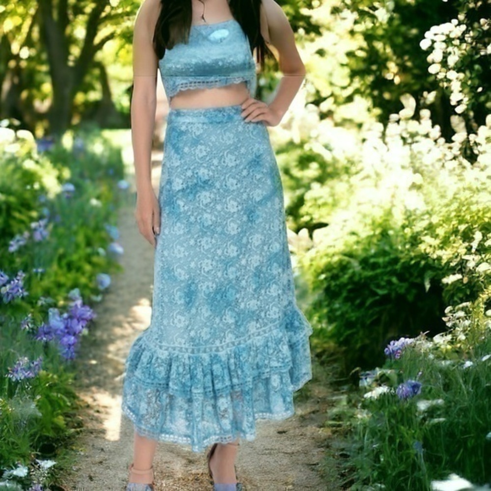 LoveshackFancy Jana skirt NWT